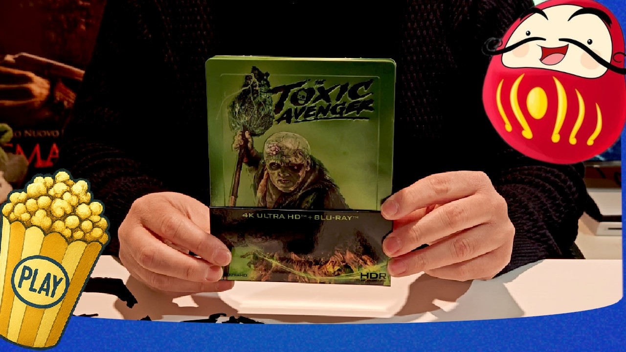 THE TOXIC AVENGER - Limited Edition SteelBook- Unboxing - a cura di Davide Belardo