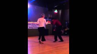 Kyler Byrum Debbie Rickard Shag Contest