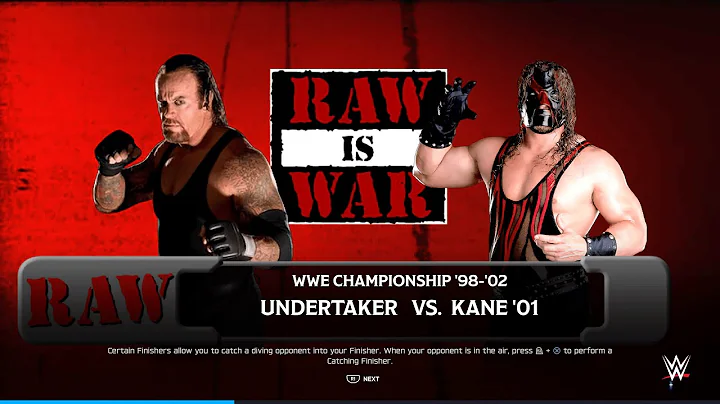 WWE 2K25 - Kane vs. The Undertaker - Casket Match at WrestleMania {RAW}