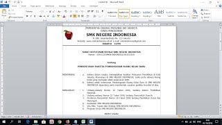 Cara Membuat SK atau Surat Keputusan screenshot 4