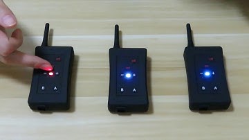 How to pair three FBIM referee intercom kit
