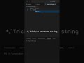 Reverse String in Python | Beginner Friendly Hack #shorts #python