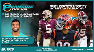 Miami Dolphins Showing Interest In Signing Tyler Boyd!?