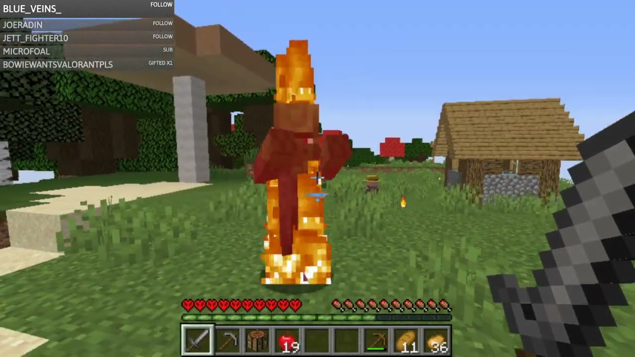 Minecraft Hardcore with 