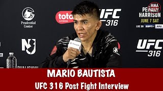 Mario Bautista “Patchy Mix said he was looking through me & I was thinking I’m gonna run through you