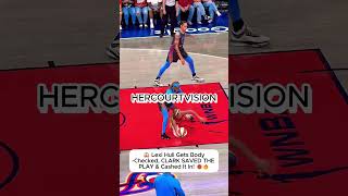 💥 Lexi Hull Knocked Down—CLARK SAVED THE PLAY & SCORED Smooth! #caitlinclark #wnba #shorts