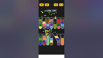 water sort puzzle - level 2357