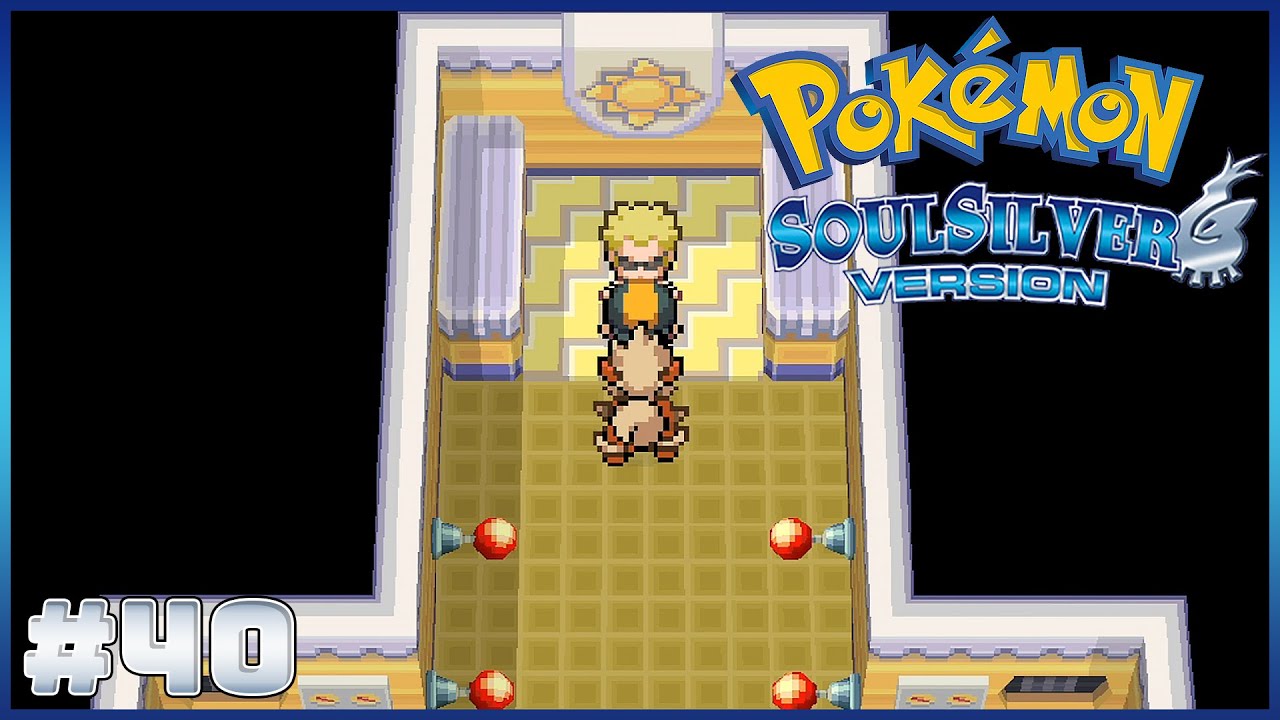 POKÉMON SOUL SILVER - Parte 40 Enfrentando o ginásio de Pokémon ...