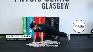 Rehab Library, Volume 4: High Plank Shoulder Taps