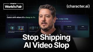 Evaling Video Slop — Maor Bril, Character.ai