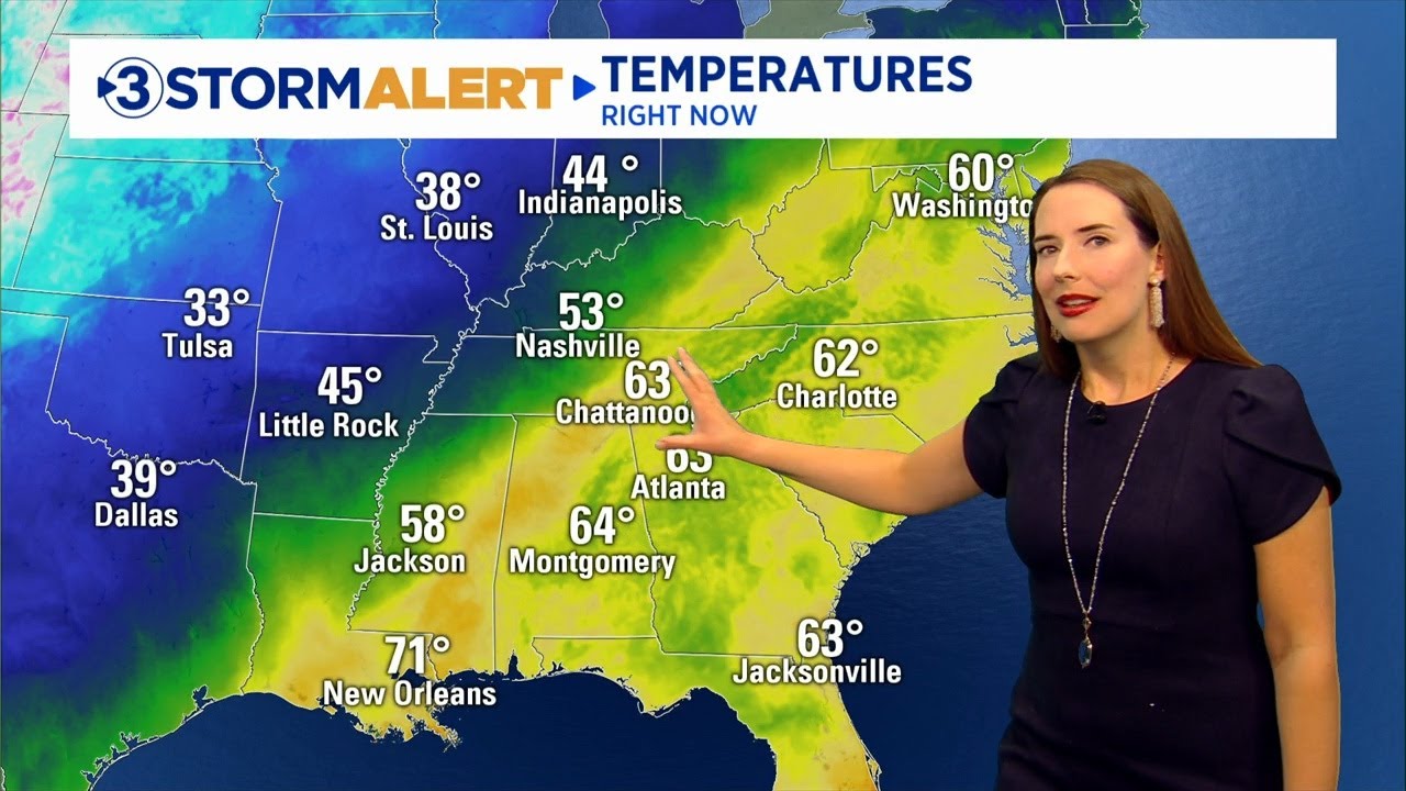 Alison Pryor's Monday morning weather - YouTube