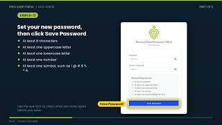 Full How to complete a Data Update on the new PDPO portal Guide