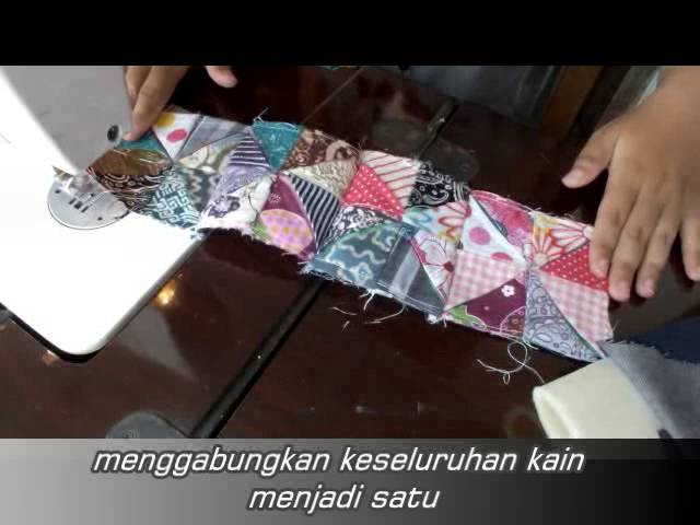 Tutorial Membuat Tas Dari Kain Perca Youtube