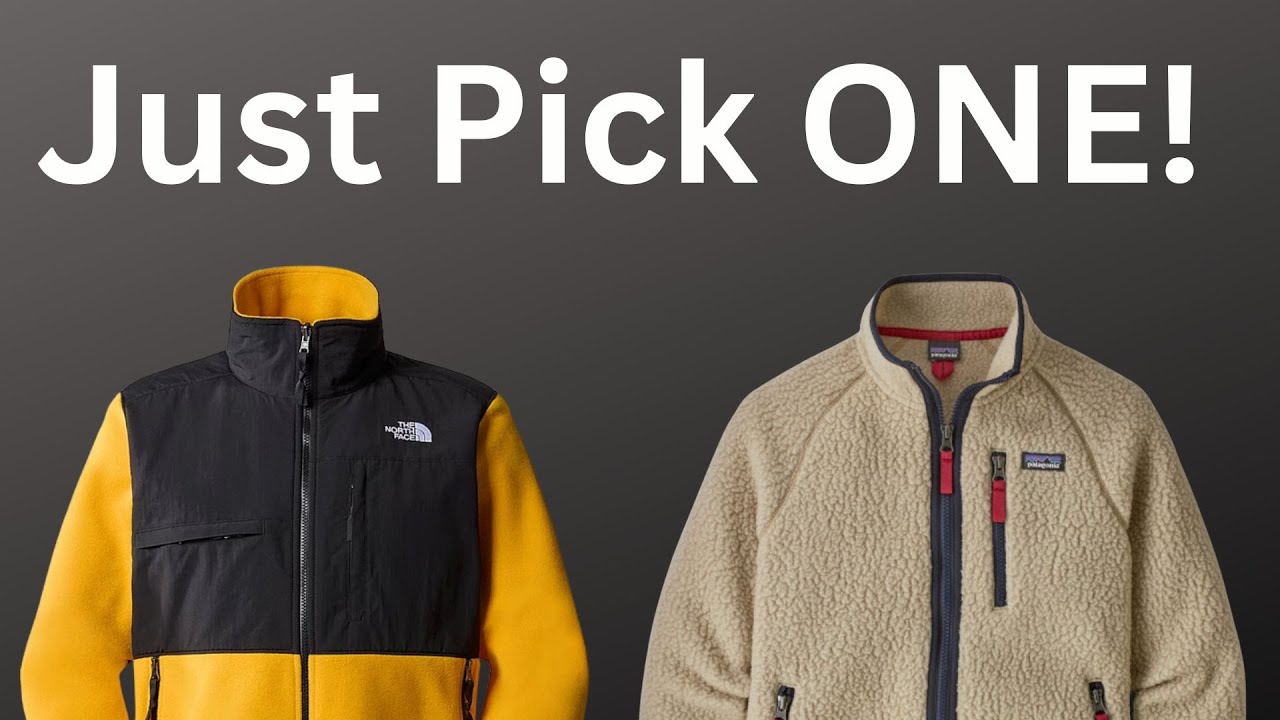 The North Face Denali Jacket vs Patagonia Retro Pile Fleece Jacket 