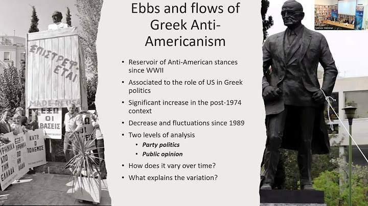 From anti-Americanism to Americanofilia: The US in the kaleidoscope of Greek society