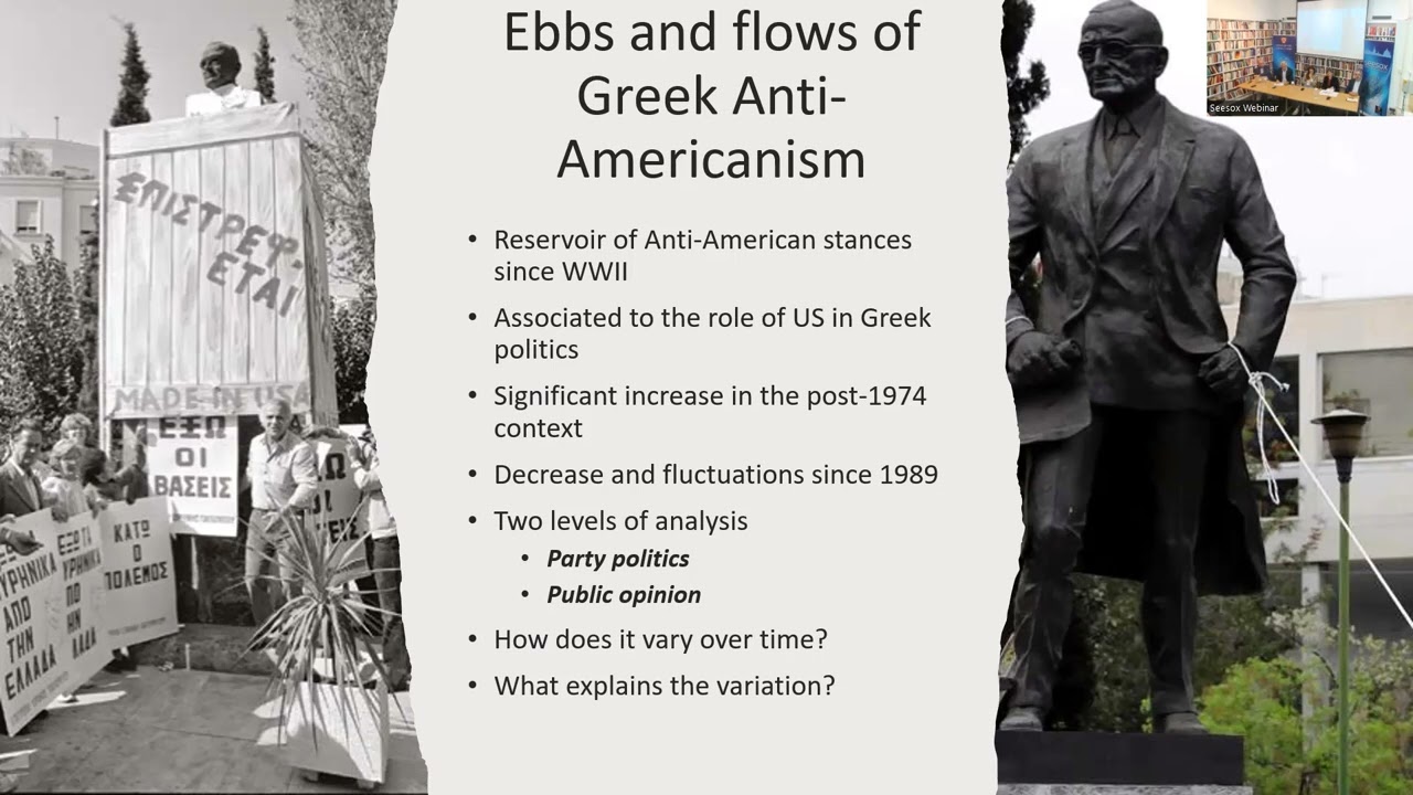 From anti-Americanism to Americanofilia: The US in the kaleidoscope of Greek society