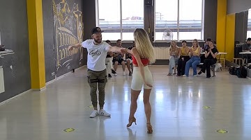 Maksim Chistokletov & Ekaterina Lanina. Teachers JnJ. Brazuka Summer Cup 2022 | Zouk Dance
