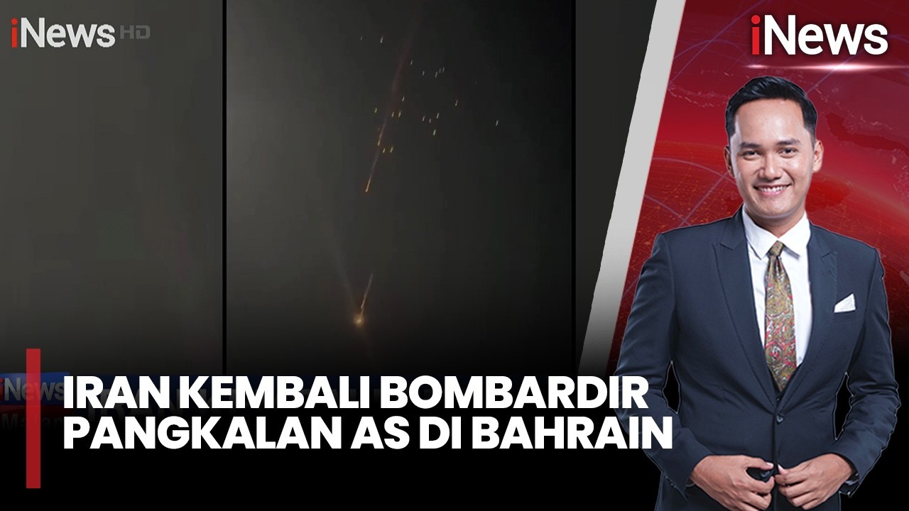 Iran Kembali Bombardir Pangkalan AS di Bahrain dengan Rudal Balistik | iNews Malam (03/03)