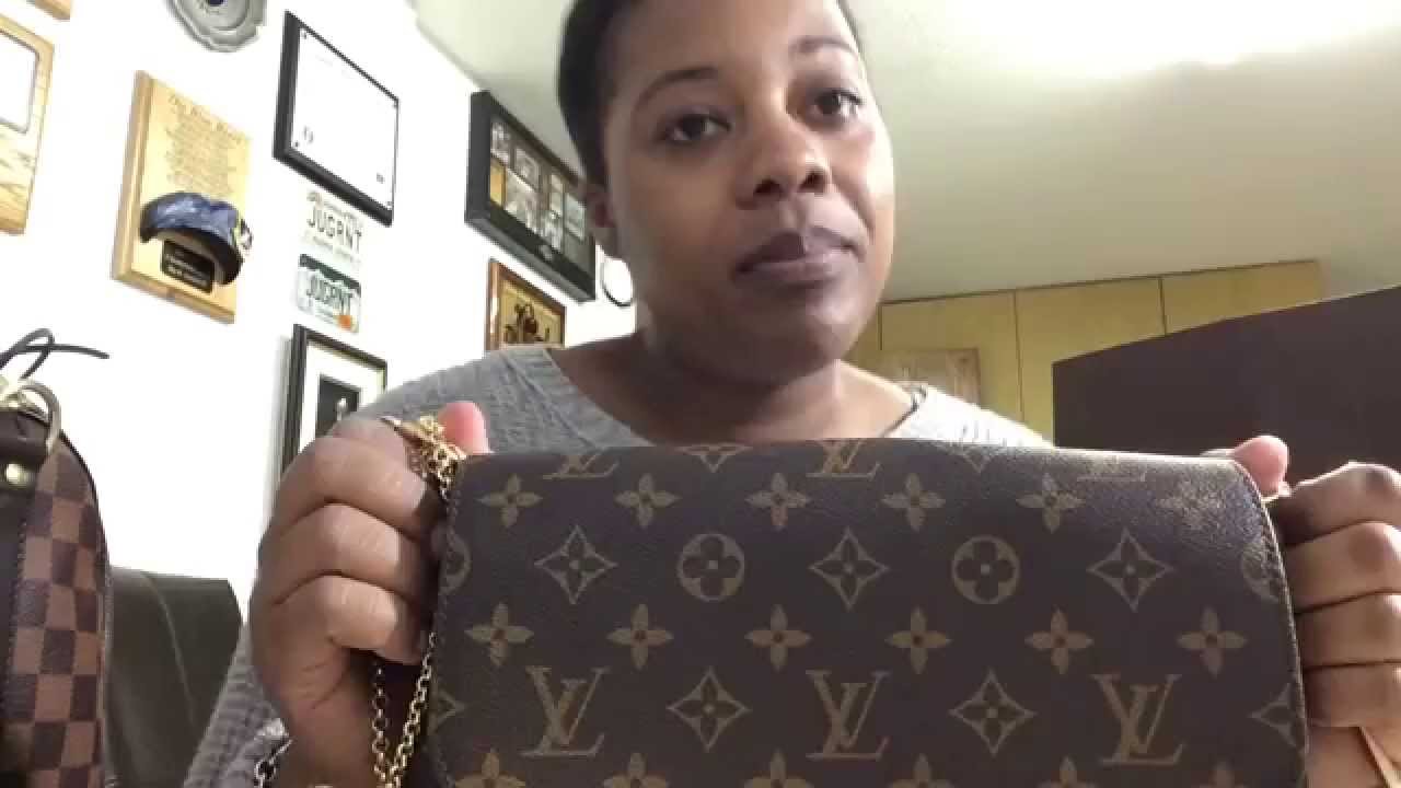 LOUIS VUITTON FAVORITE MM in Damier Ebene - Unboxing 