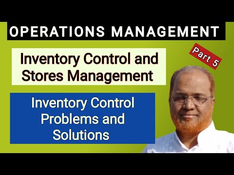 Operations Management: Inventory Management Problems & Solutions | Part 5 | Hasham Ali Khan