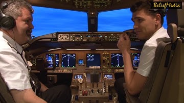 Boeing 777 Engine and Driftdown (Simulator)