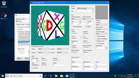DXGL Test - Vertex shaders