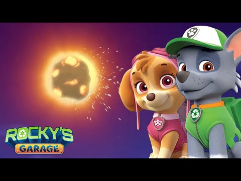 Meteors Galore More Rocky S Garage PAW Patrol Compilation Cartoons For Kids