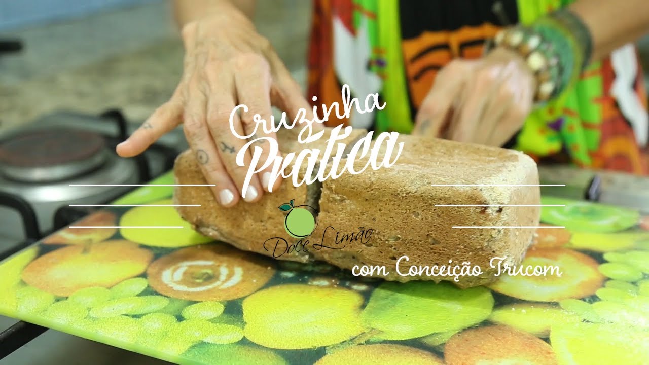 Pão sem glúten de trigo sarraceno - Cruzinha Prática Doce Limão