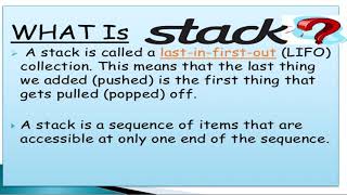 Stack operations | Mrs.B.Vijayalakshmi | Department of Computer Science
