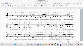 Manuk Dadali - Lagu Daerah Jawa Barat (Membaca notasi angka, balok, dan menyanyikan lirik Lagu)