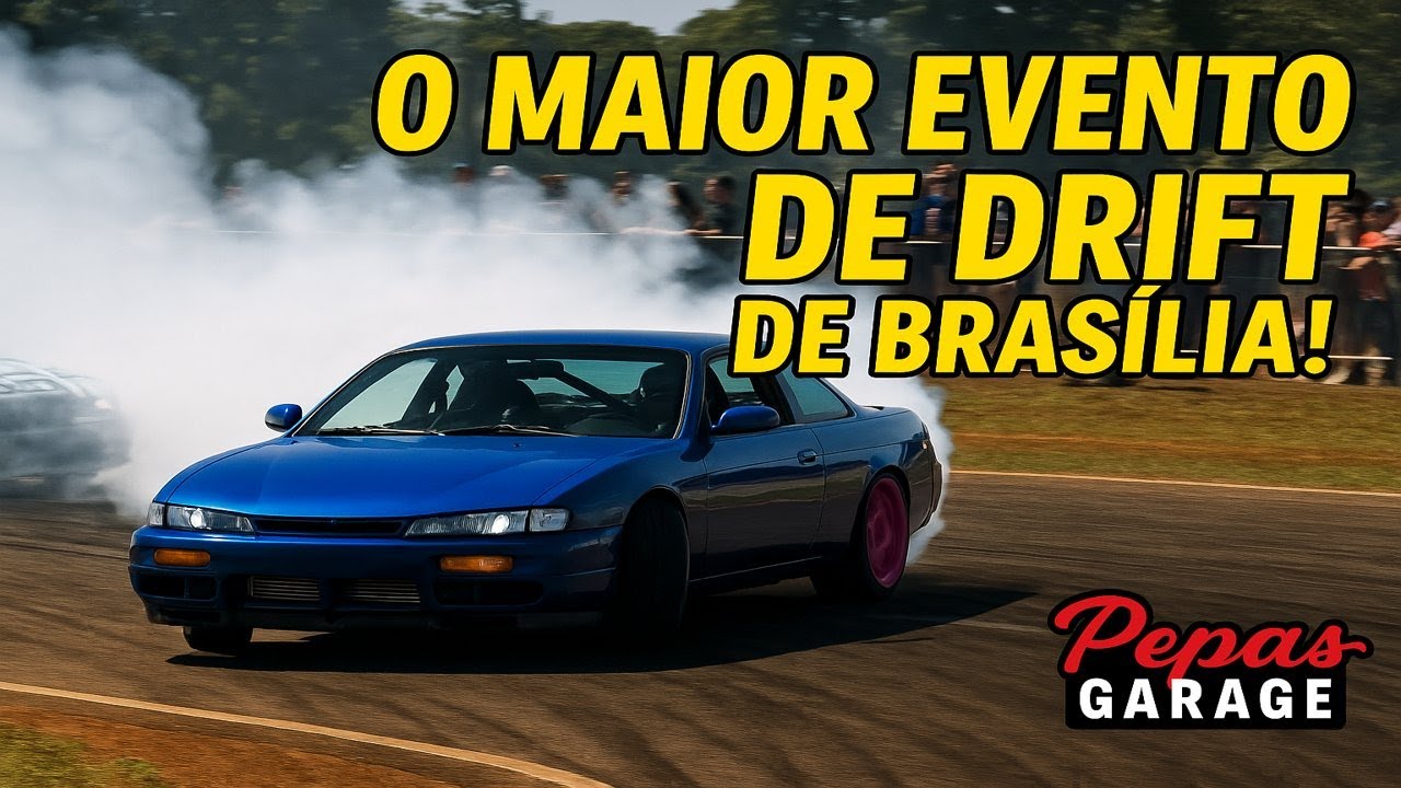 O MAIOR EVENTO DE DRIFT DE BRASÍLIA! 🔥 Fumaça, ronco e emoção na batalha  MegaDrift!