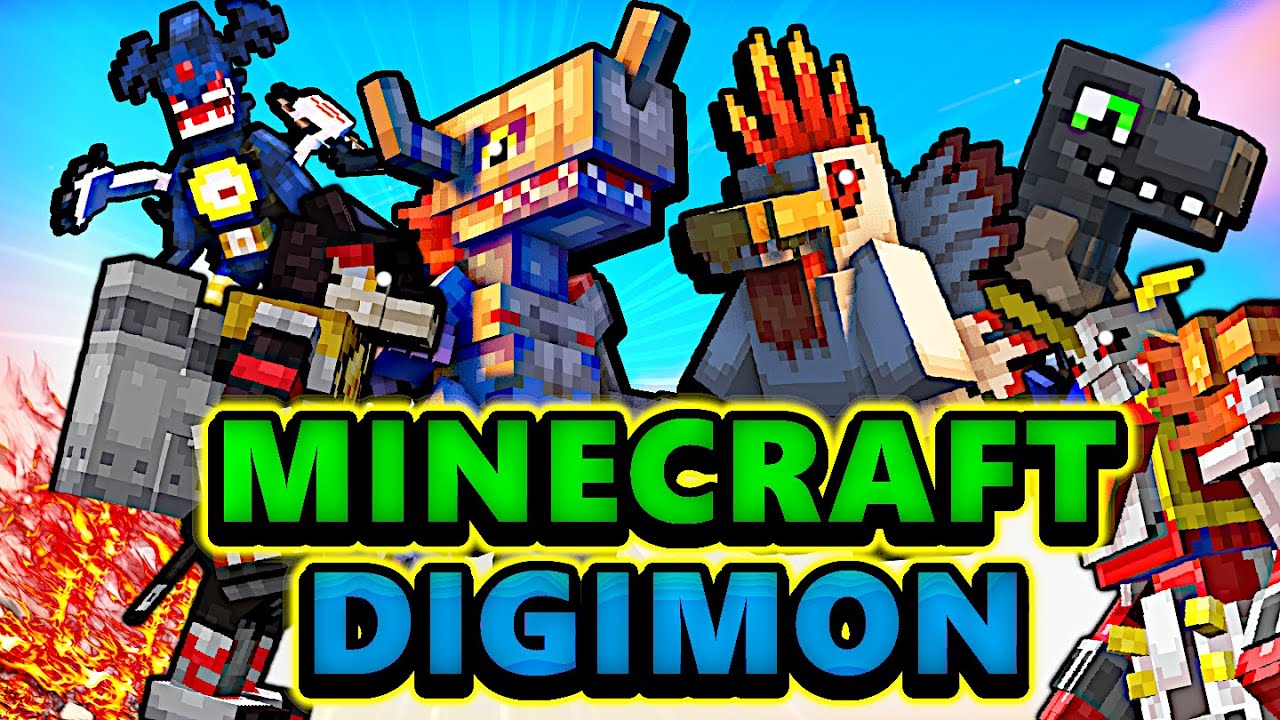 Minecraft Digimon - THE FINALE (Minecraft Digimon Mod) - YouTube