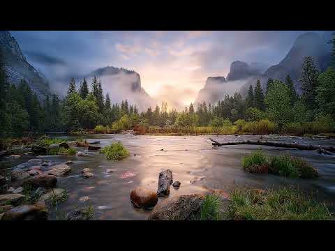 A Day in the Mountain Valley – Breathtaking Timelapse from Sunrise to Rainfall