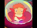 Ponyo Is Turning Into A Human! -Movie: Ponyo（2008）#shorts #viral #anime #ponyo