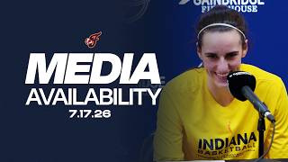 Makayla Timpson, Caitlin Clark & Head Coach Stephanie White | Postgame Media