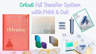 cricut foil transfer system with print & cut