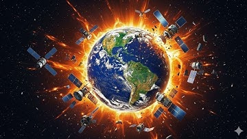 Solar Storms Could Collapse Satellite Orbits in Days