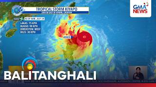 PAGASA Sinal de Vento no 2 emitido para partes do extremo norte de Luzon Balitan