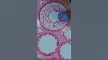 Mini Spirograph THE END 🔚 😊#2024 #asmr #cartoon #funny #spirograph #pop #fun #shorts #relaxing