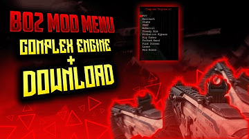 [BO2/1.19] AWESOME FREE NON-HOST MOD MENU - COMPLEX ENGINE V1 + DOWNLOAD!