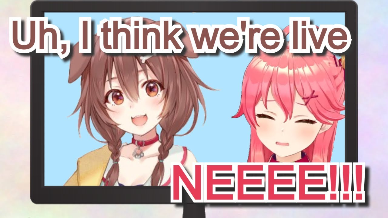 Miko & Korone Didn't Realize the Stream Already Started [Eng Sub/Hololive]