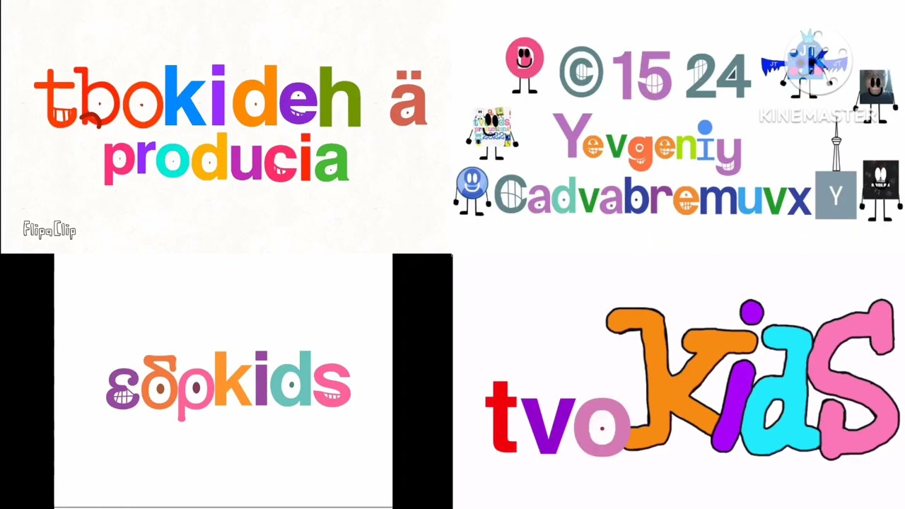 TVOKids Logo Bloopers Up To Faster (DANTE ZUCCARO VERSION) -   Multiplier