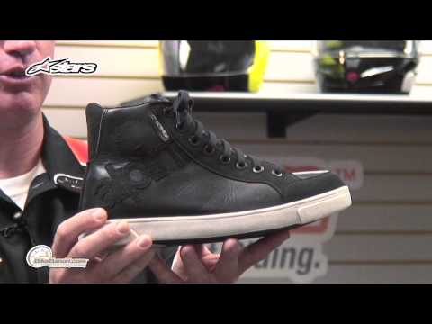 Alpinestars J-6 Canvas Waterproof Motorcycle Shoes