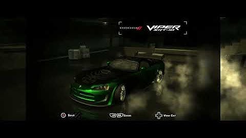 Dodge Viper SRT 10 Junkman Tuning/Gameplay - Need for Speed Most Wanted