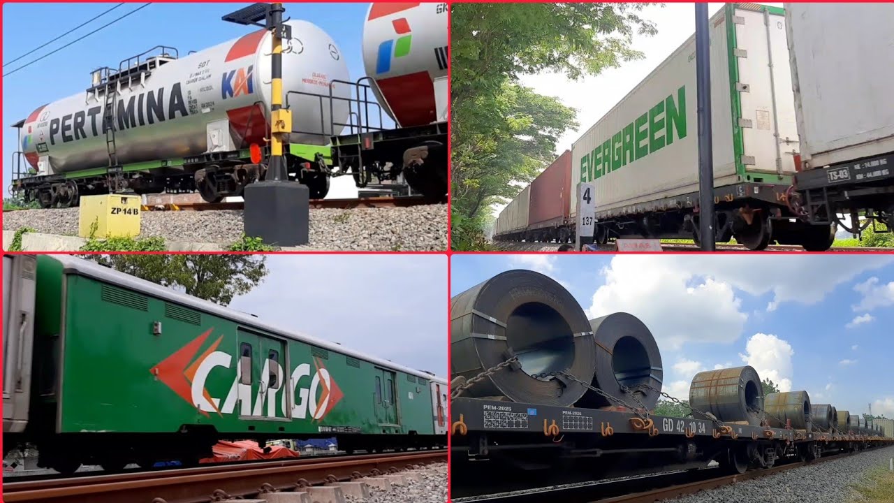 Rec🔸️ KERETA CARGO // PARCEL, KETEL, KONTENER