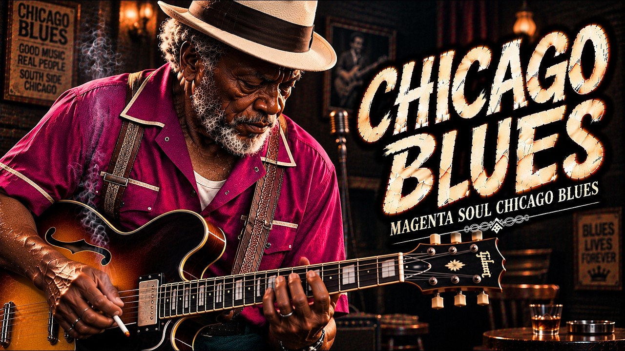 Chicago Blues – Slow Blues Guitar & Smooth Jazz for Lonely Late Night Vibes | Noir Blues Society