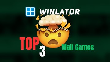 Low End Mobile Games Setups & guide | Winlator Mali
