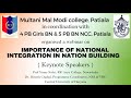 Dr dinesh chahal  ncc webinar  motivating the unmotivated youth