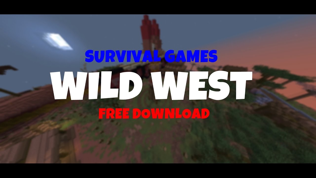 Mineplex Map | Survival Games | Wild West | Free Download |