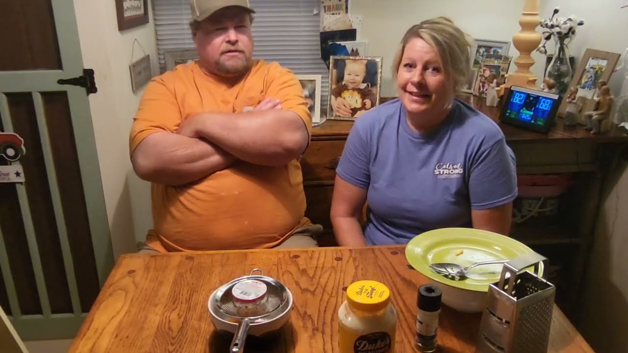 Homemade Pimento Cheese and Bass fishing